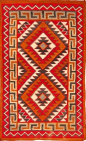 Navajo Red Mesa Rug 4 ft. 4 in. x 7 ft. 4 in.