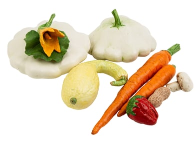 Mary Kirk Kelly (Alabama, 1918-2013) carrot length 9 1/2 in