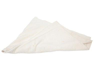 Antique Acadian Homespun Cotton Blanket, 64 in. x 88 in