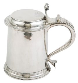 Queen Anne Britannia Standard Silver Tankard weight 25.35 troy ozs