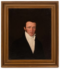 Matthew Harris Jouett, American/Kentucky 1788-1827, Dr. Walter Brashear (1776-1860), oil on canvas, 
