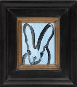 Hunt Slonem, American/Louisiana b. 1951, Maine, oil on panel, 10 in. x 8 in