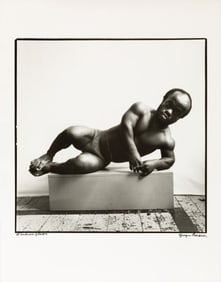 George Dureau, American/Louisiana 1930-2014, Windell Platt, gelatin silver print, 14 in. x 11 in.