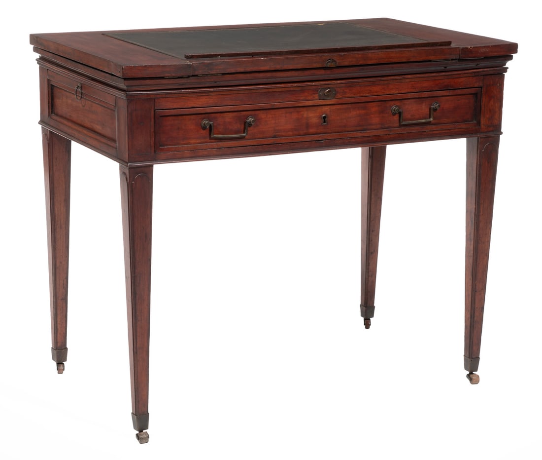 English Mahogany Mechanical Architects Desk (1 of 15)