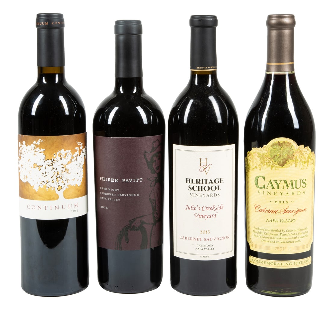 Napa Valley Mixed Lot 4 bottles (1 of 2)