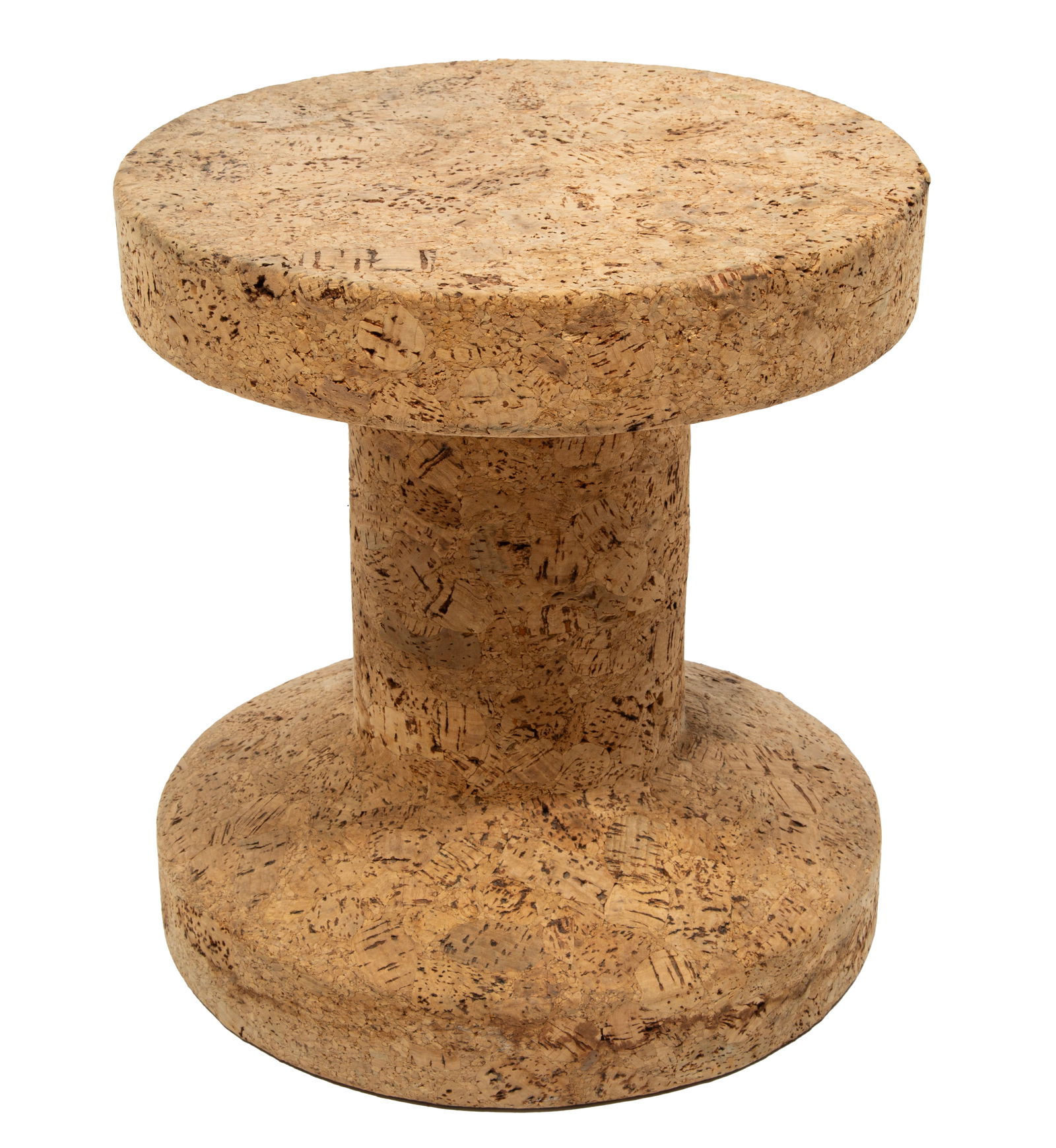 Jasper Morrison for Vitra Cork Side Table or Stool 13 x 12 1/4 in. (33 x 31.1 cm.) (1 of 2)