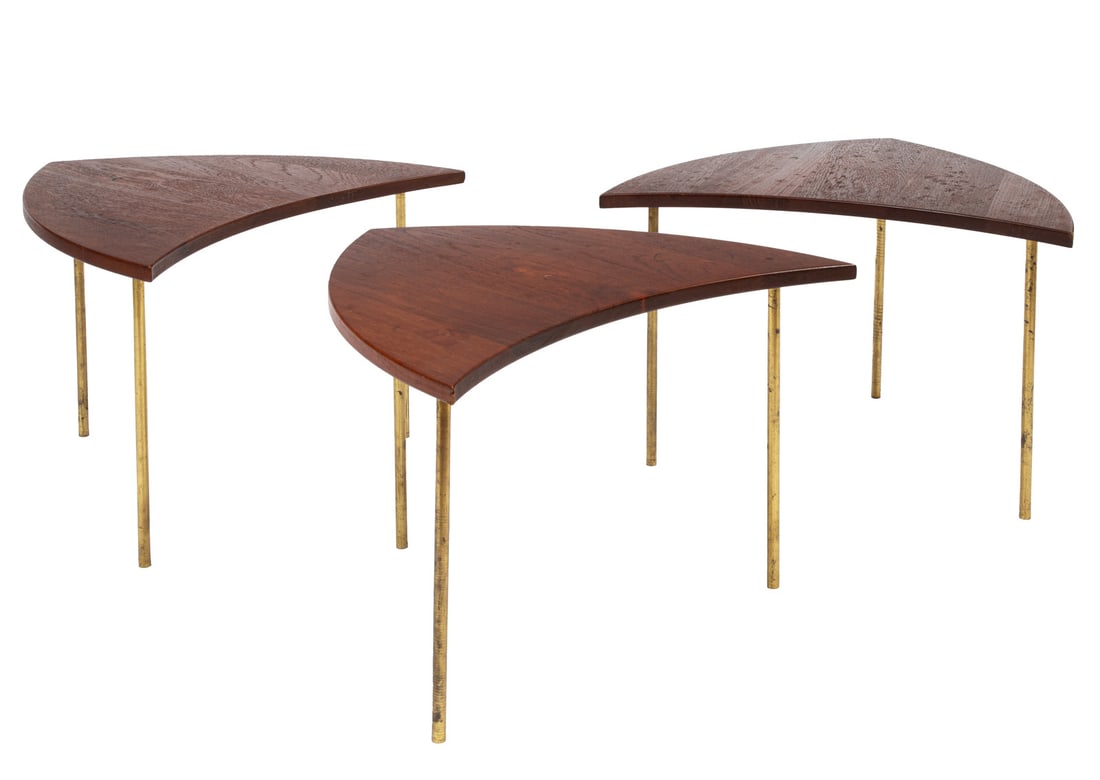Three Peter Hvidt for France & Daverkosen Teak "Pinwheel" Tables (1 of 4)