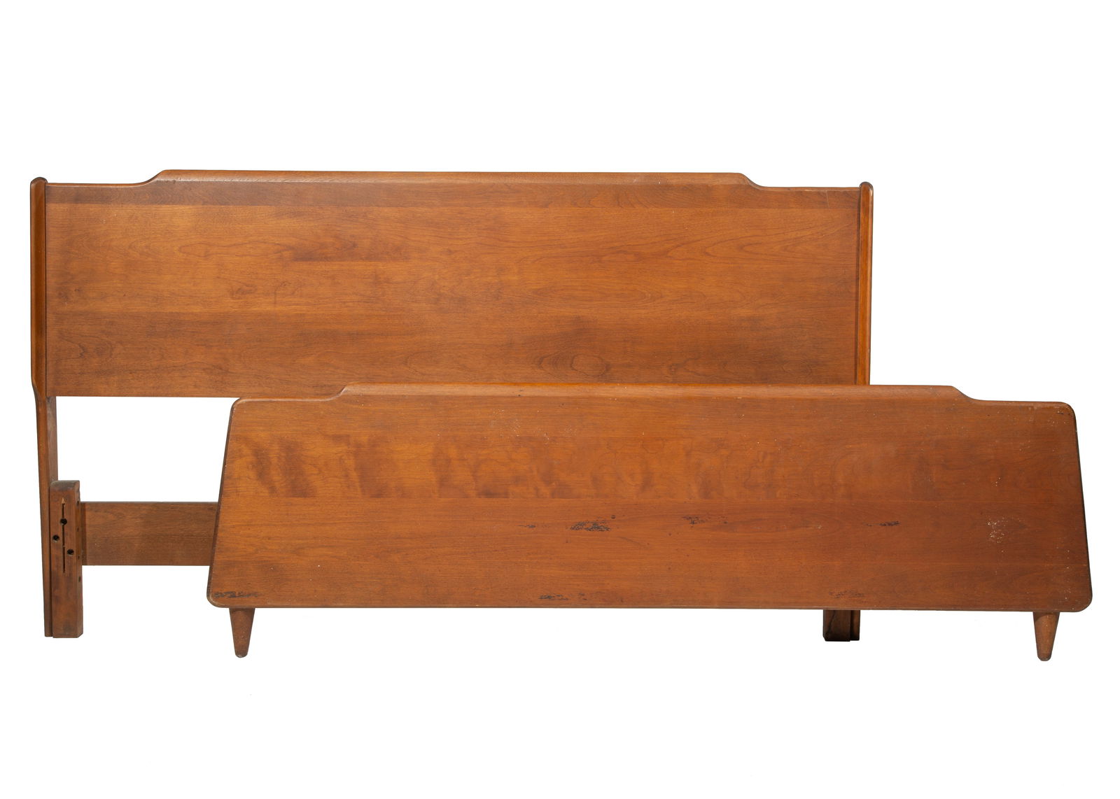 Russel Wright for Conant Ball Headboard and Footboard 33 x 58 in. (83.8 x 147.3 cm.) (1 of 2)