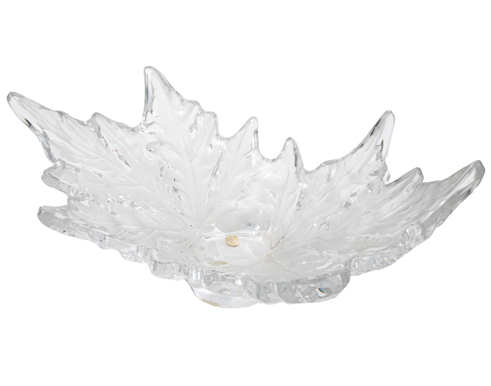 Lalique Champs-Elysees Crystal Centerbowl H 7 1/2? x W 18? x D 9 3/4?: Lalique Champs-Elysees Crystal Centerbowl H 7 1/2? x W 18? x D 9 3/4?