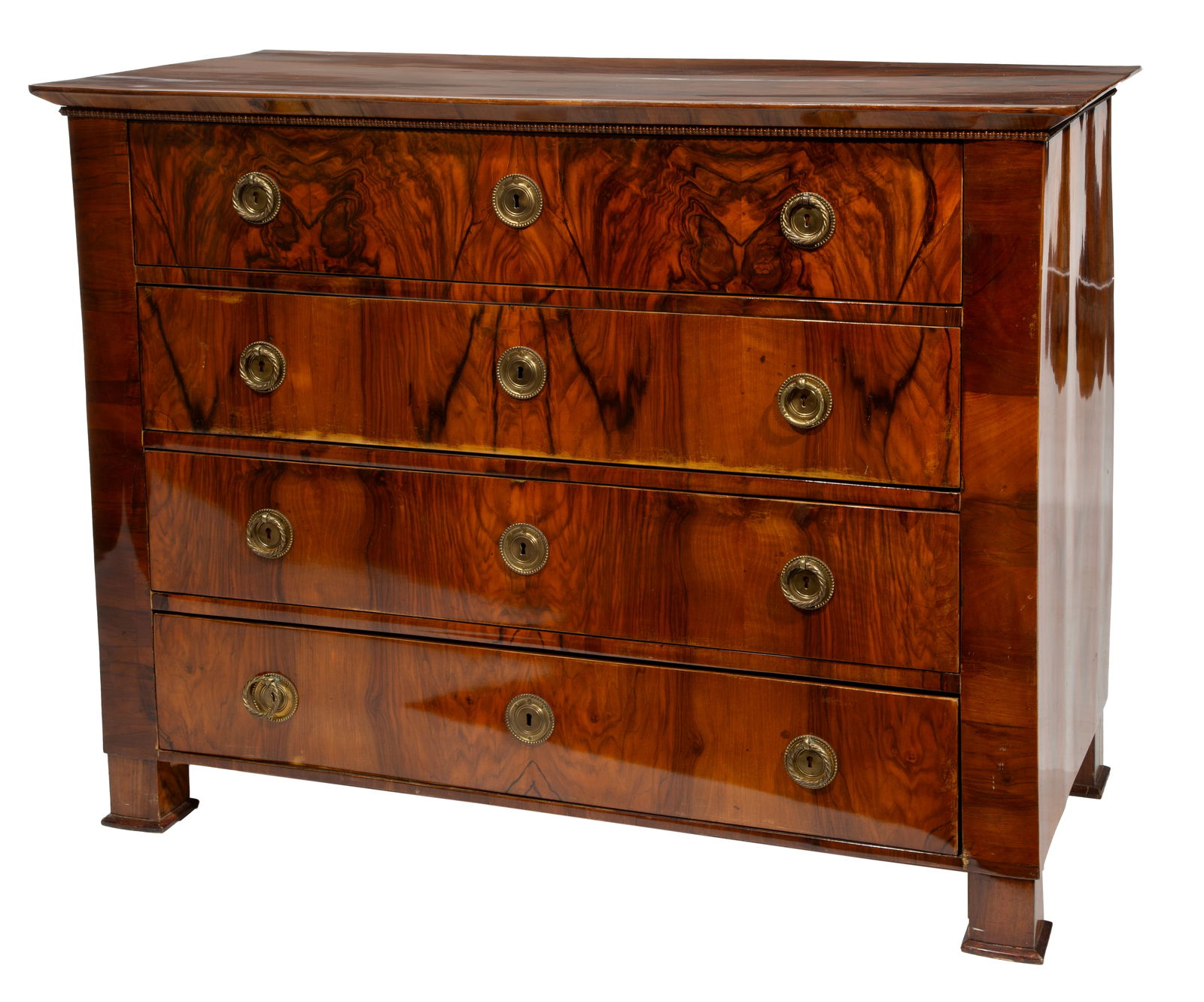 Biedermeier Black Walnut Commode 37 1/2 x 49 1/2 in. (95.3 x 125.7 cm.) (1 of 5)