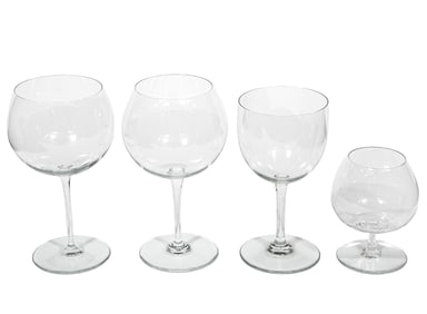 Group of Baccarat Crystal "Montaigne" Stemware
