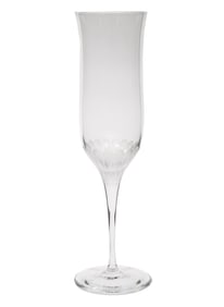 Eleven Sevres Crystal Champagne Flutes