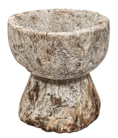 Antique Louisiana Carved Mortar