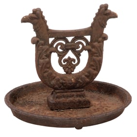 Antique Cast-Iron Boot Scraper
