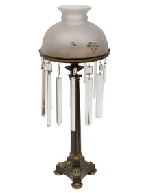 American Bronze Sinumbra Lamp, now Electrified