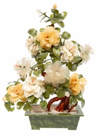 Chinese Hardstone Tree