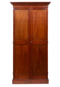 Georgian-Style Mahogany Wardrobe