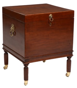 American Federal-Style Mahogany Cellarette
