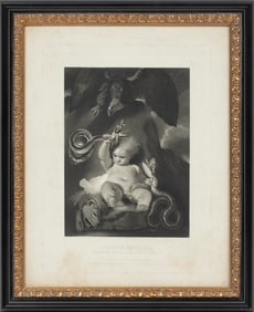 William Sartain, American/Pennsylvania 1843-1924, "Young America Crushing Rebellion and Sedition",