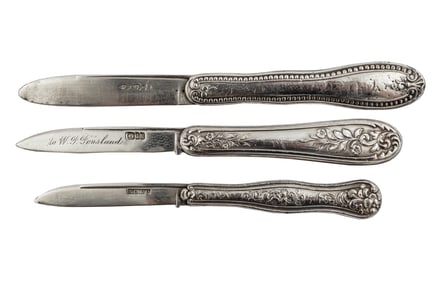 Good Group of Antique American Coin Silver Objects, incl. urn-form book mark, late 18th/early 19th