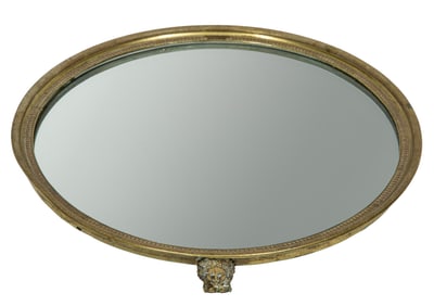 French Restauration Bronze Plateau