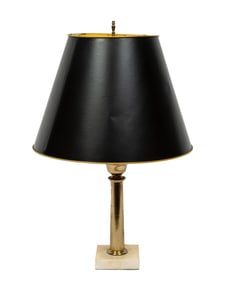 Brass Astral Oil Lamp Now Electrified