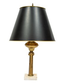 American Classical Brass Solar Lamp.