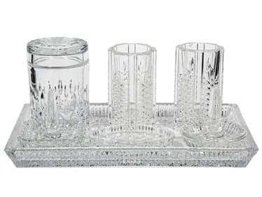 Waterford Crystal Dressing Table Accessories