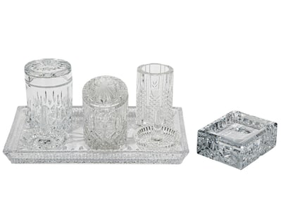 Waterford Crystal Dressing Table Accessories