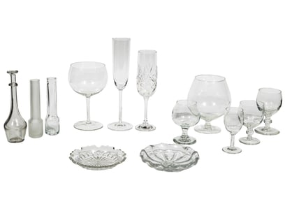 Group of Glassware