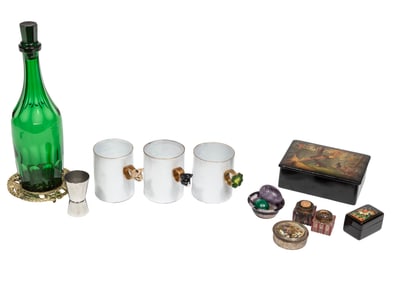 Assorted Group of Fourteen Table Items