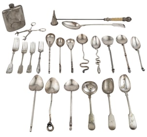 Interesting Group of Antique and Vintage Silverplate