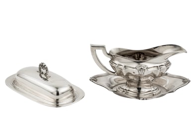 Group of American Sterling Silver Holloware, total weight 22.85 troy ozs.