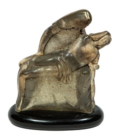 Ermanno Nason (Italian, 1928-2013) Murano Glass Pieta