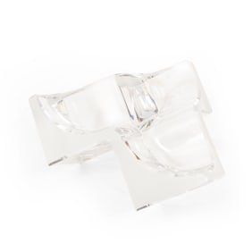 Daum Modernist Glass Center Bowl