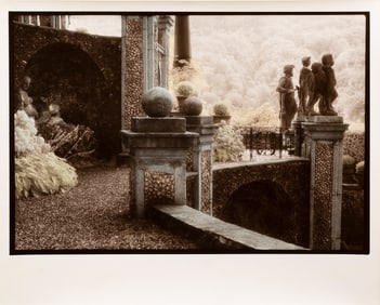 Sandra Russell Clark, American/Louisiana b. 1949, "Isola Bella, Italy", 2 hand-colored gelatin