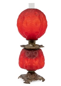 American Victorian Oil Lamp