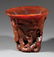 Chinese Carved Rhinoceros Horn Libation Cup - 4