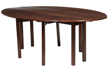 George III-Style Mahogany Wake Table