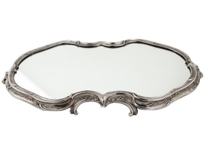 Louis XV-Style Silverplate Plateau