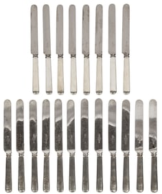 Set of Twelve Tiffany & Co. Sterling Silver Knives