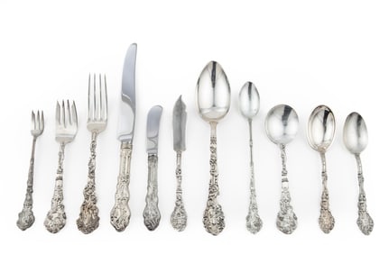 Gorham "Versailles" Pattern Sterling Silver Flatware Service