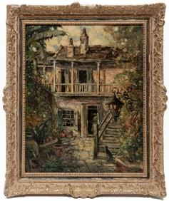 Colette Pope Heldner, American/Louisiana 1902-1990, "Madam John's Legacy - Old French Quarter