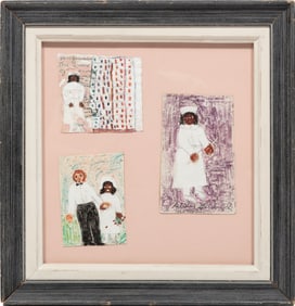 Sister Gertrude Morgan, American/Louisiana 1900-1980, ?New Jerusalem the home of ... saved come on