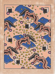 Robert Gordy, American/Louisiana 1933-1986, ?Arcady?, silkscreen, Sheet: 30 1/8 x 22 3/8 in. (76.5 x