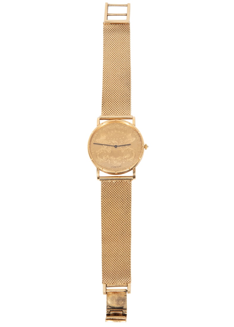 Corum 18k Gold "$20 Coin" Watch (1 of 9)
