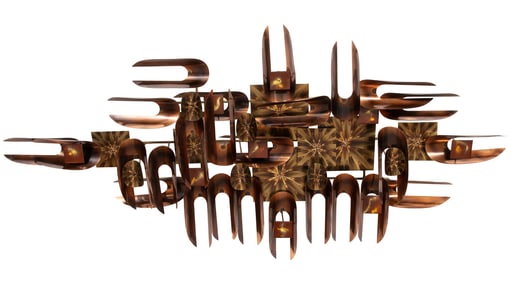 William Vose for Curtis Jere “Brutalist” Wall Sculpture