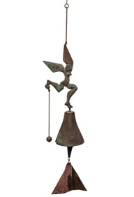 Paolo Soleri for Arcosanti Bronze and Copper Bell