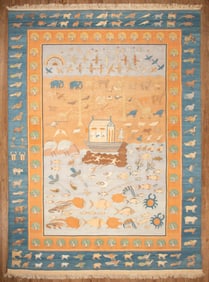 Continental Flatweave ?Noah?s Ark? Carpet