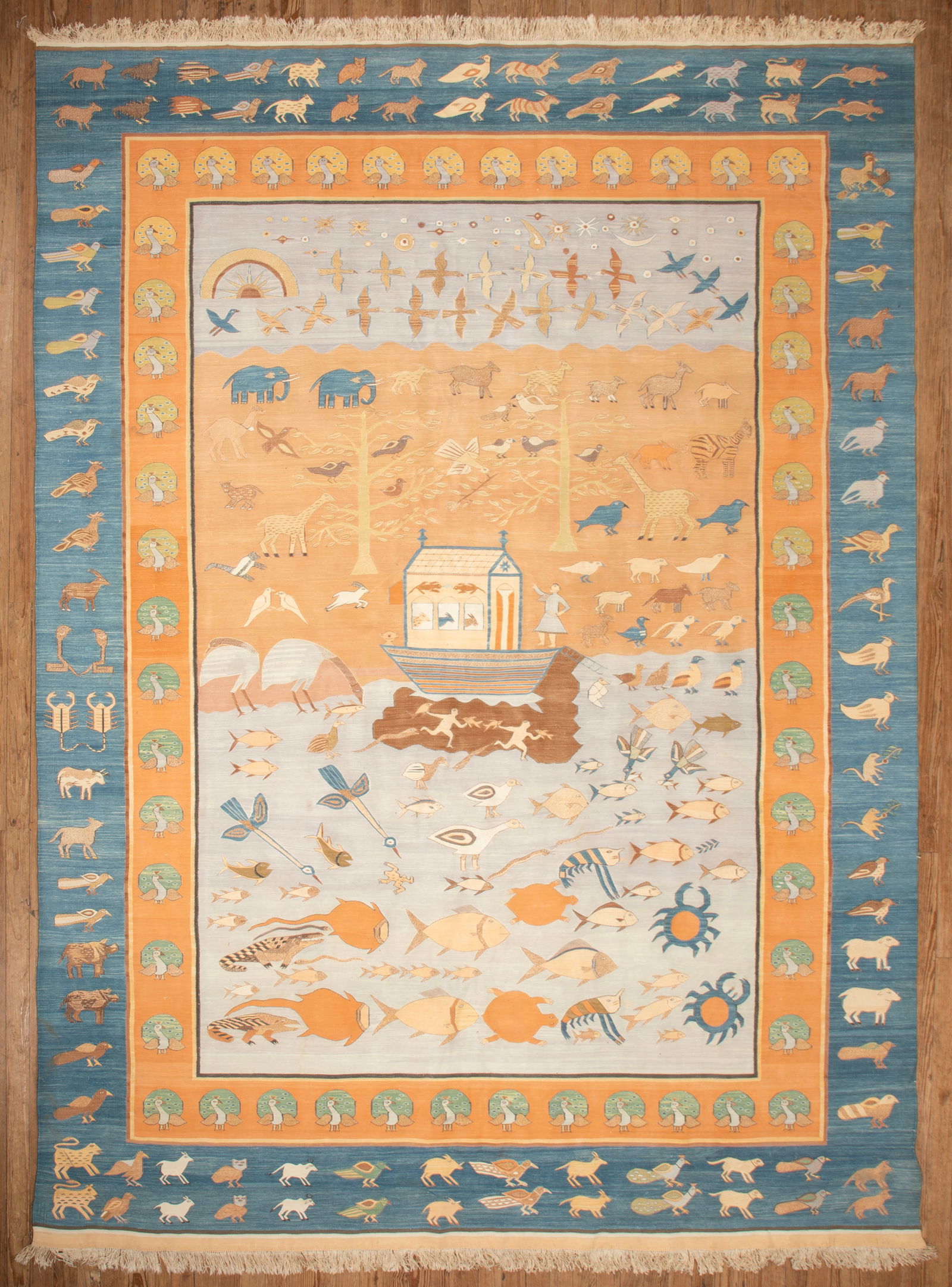 Continental Flatweave ?Noah?s Ark? Carpet (1 of 1)